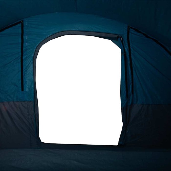 vidaXL Tunneltelt for camping 7 personer blå vanntett