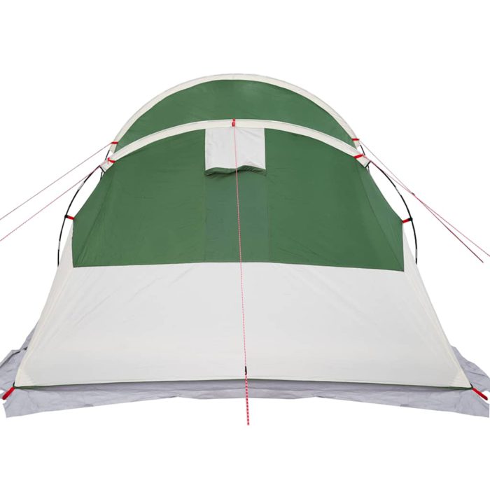 vidaXL Tunneltelt for camping 4 personer grønn vanntett