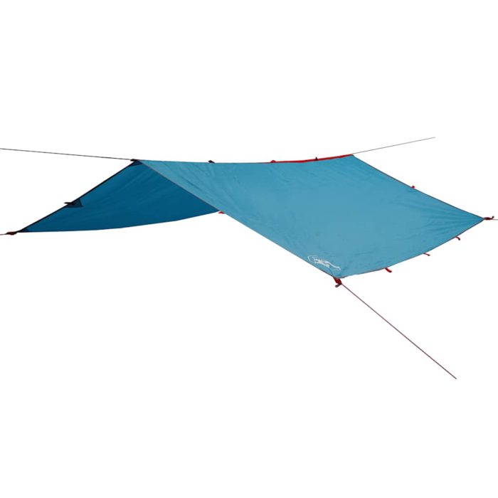 vidaXL Campingpresenning blå 300×294 cm vanntett