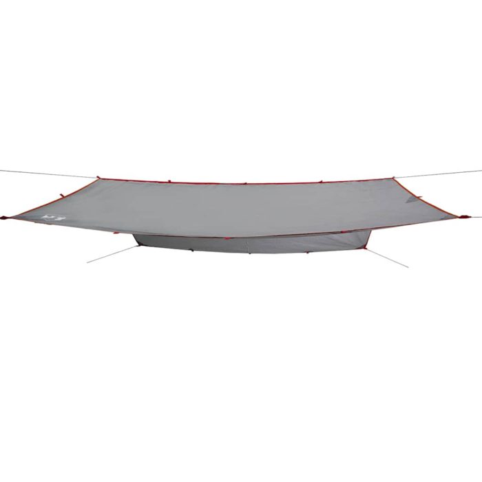 vidaXL Campingpresenning grå og oransje 300×294 cm vanntett