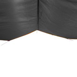 vidaXL Campingpresenning grå og oransje 300×294 cm vanntett