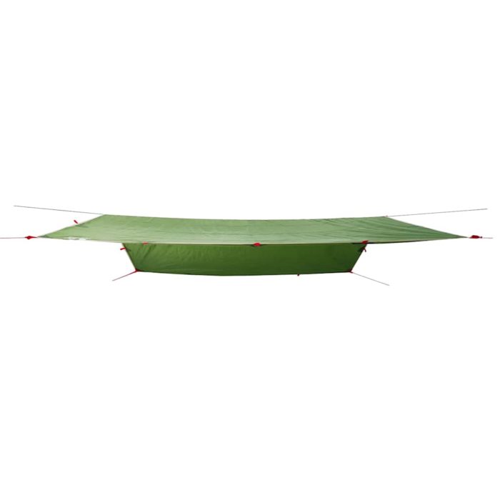 vidaXL Campingpresenning grønn 360×294 cm vanntett