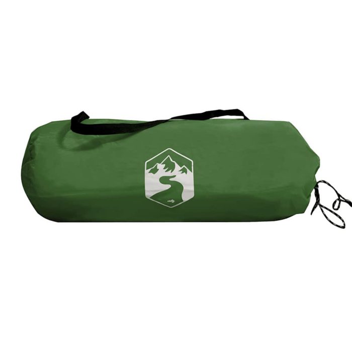 vidaXL Campingpresenning grønn 360×294 cm vanntett