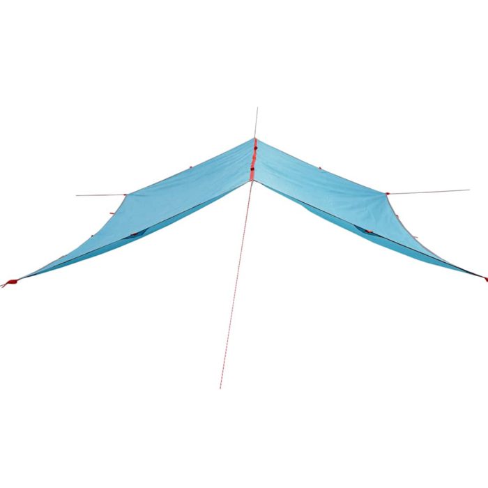 vidaXL Campingpresenning blå 400×294 cm vanntett
