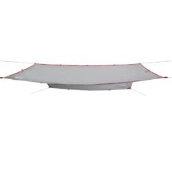 vidaXL Campingpresenning grå og oransje 500×294 cm vanntett