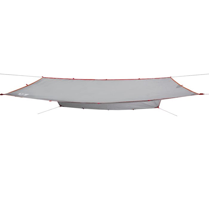 vidaXL Campingpresenning grå og oransje 500×294 cm vanntett