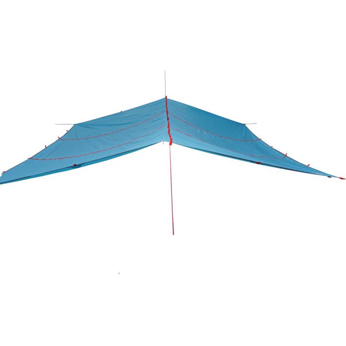 vidaXL Campingpresenning blå 420×440 cm vanntett