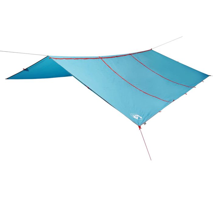 vidaXL Campingpresenning blå 420×440 cm vanntett