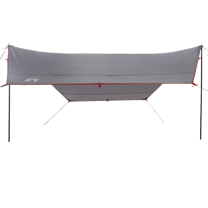 vidaXL Campingpresenning oransje 430x380x210 cm vanntett