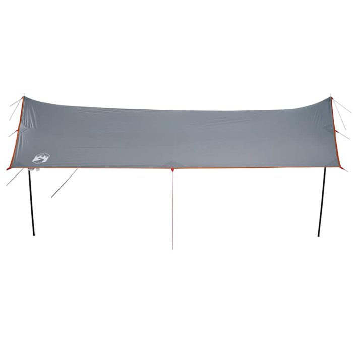 vidaXL Campingpresenning oransje 460x305x210 cm vanntett