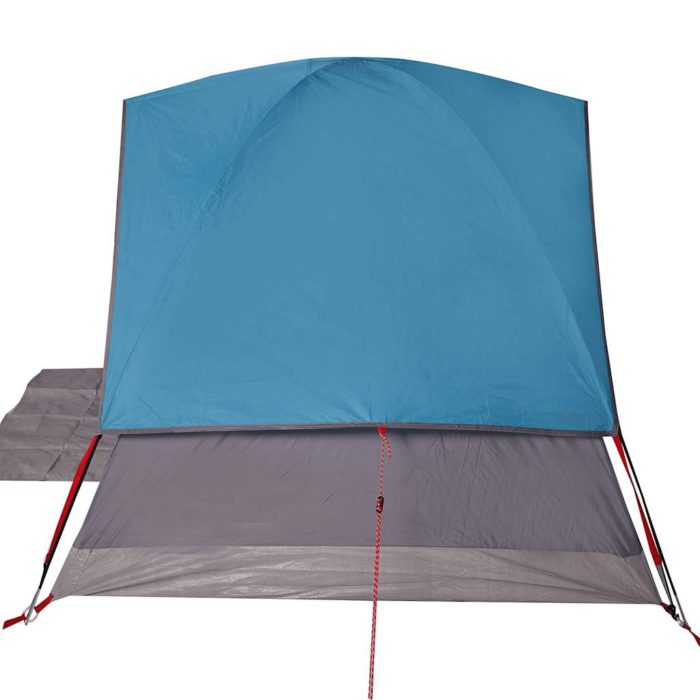vidaXL Kuppeltelt for camping 4 personer blå vanntett