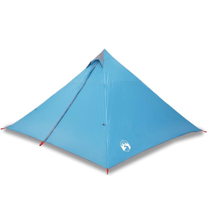 vidaXL Familietelt tipi for 7 personer blå vanntett