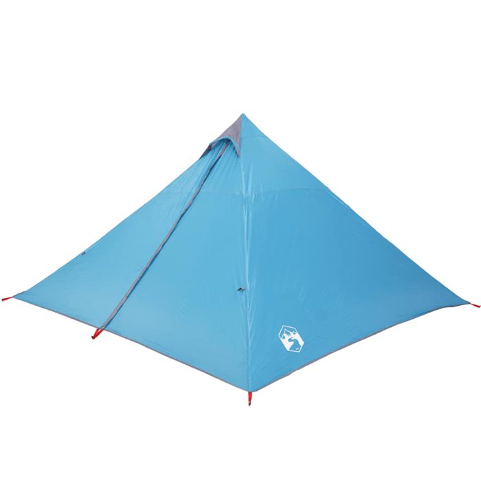vidaXL Familietelt tipi for 7 personer blå vanntett
