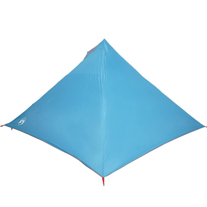 vidaXL Familietelt tipi for 7 personer blå vanntett