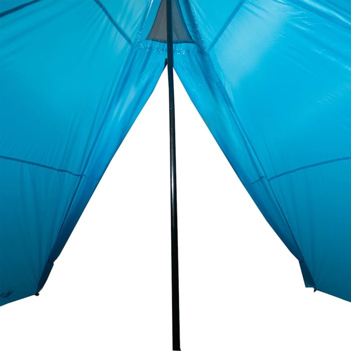 vidaXL Familietelt tipi for 7 personer blå vanntett