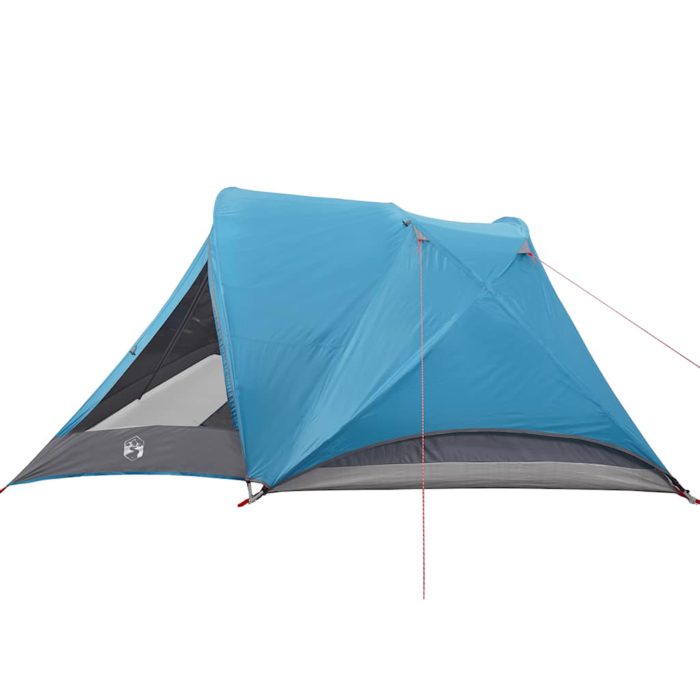 vidaXL Campingtelt 4 personer blå vanntett
