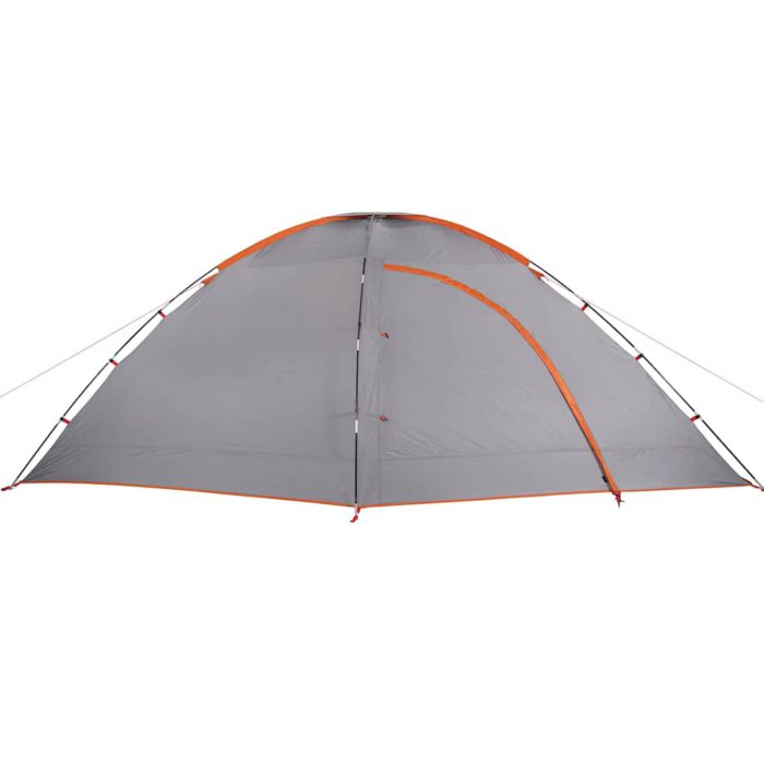 vidaXL Tunneltelt for camping 8 personer oransje vanntett
