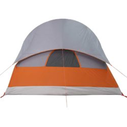 vidaXL Tunneltelt for camping 4 personer grå vanntett