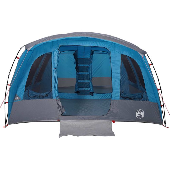 vidaXL Tunneltelt for camping 8 personer blå vanntett