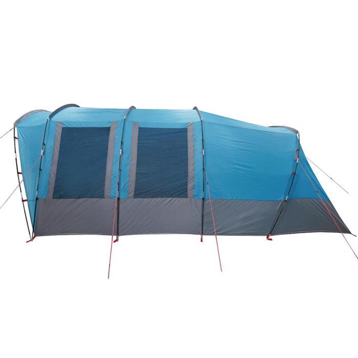vidaXL Tunneltelt for camping 8 personer blå vanntett