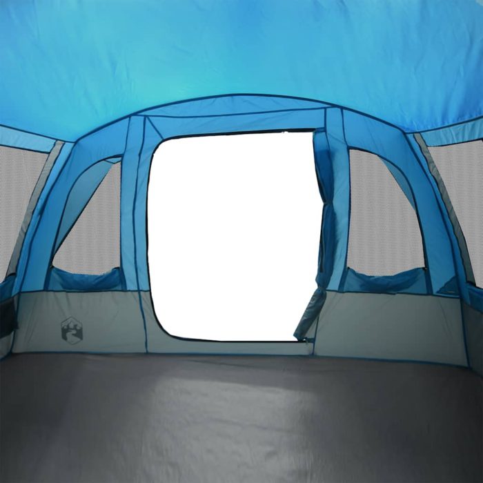 vidaXL Tunneltelt for camping 8 personer blå vanntett