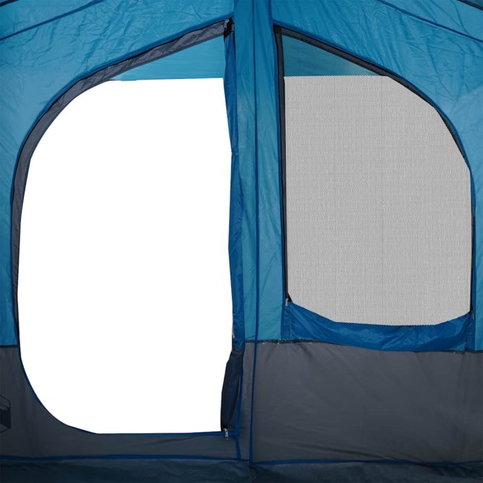 vidaXL Campingtelt 5 personer blå vanntett