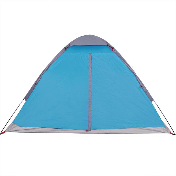 vidaXL Kuppeltelt for camping 1 person blå vanntett