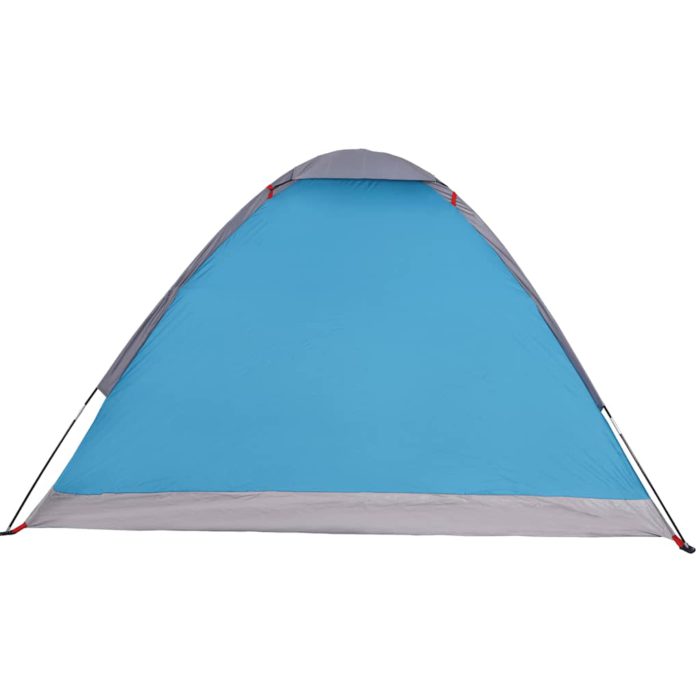 vidaXL Kuppeltelt for camping 1 person blå vanntett
