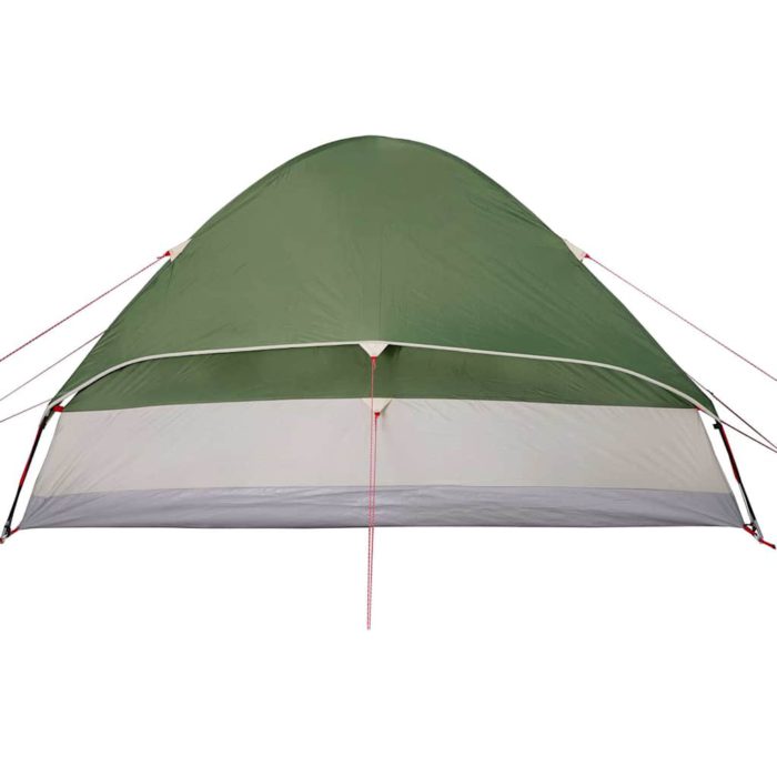 vidaXL Kuppeltelt for camping 4 personer grønn vanntett