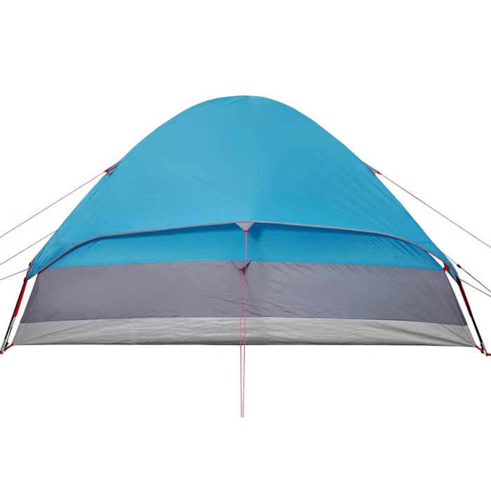 vidaXL Kuppeltelt for camping 6 personer blå vanntett