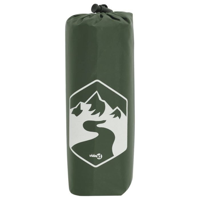 vidaXL Regnponcho med hette 2-i-1 design grønn 223×145 cm
