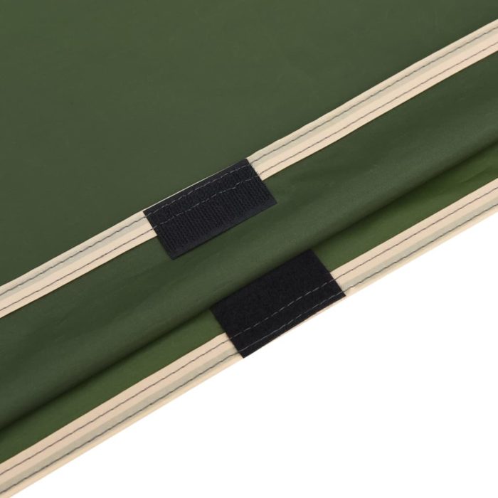 vidaXL Regnponcho med hette 2-i-1 design grønn 223×145 cm