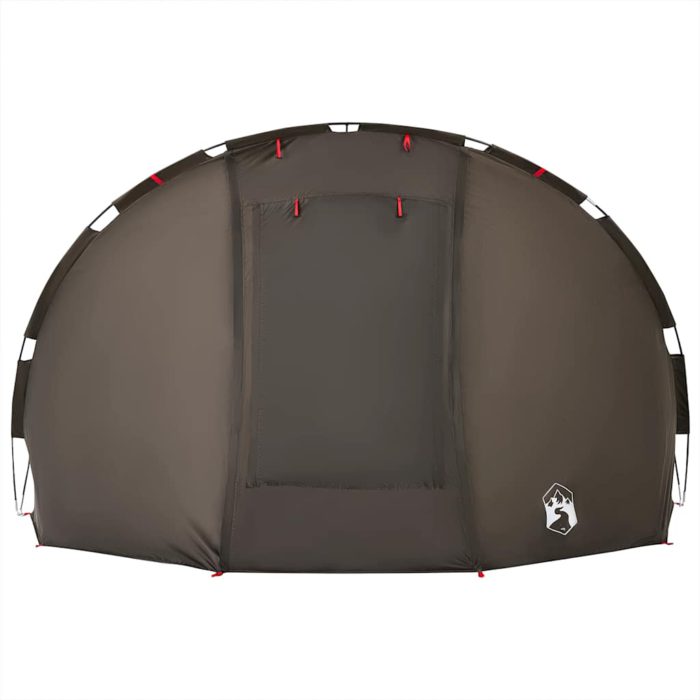 vidaXL Campingtelt 5 personer brun vanntett