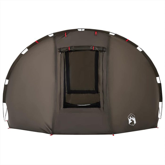 vidaXL Campingtelt 5 personer brun vanntett