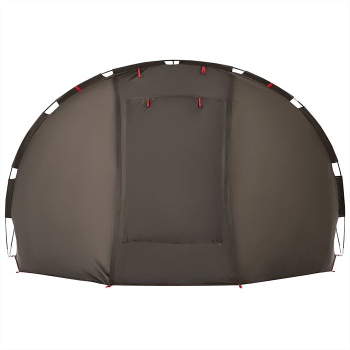 vidaXL Campingtelt 5 personer brun vanntett