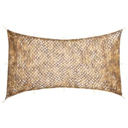 vidaXL Kamuflasjenett med oppbevaringspose 816×520 cm sand