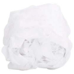 vidaXL Kamuflasjenett med oppbevaringspose 706×140 cm hvit