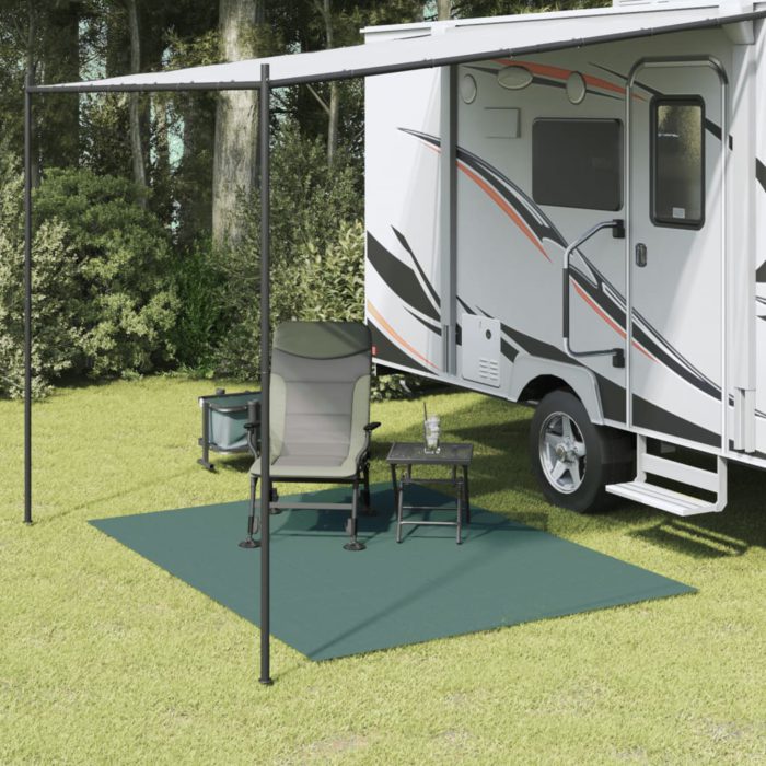 vidaXL Telt teppe grønn 2,5×2 m