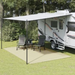 vidaXL Telt teppe kremhvit 5×3 m