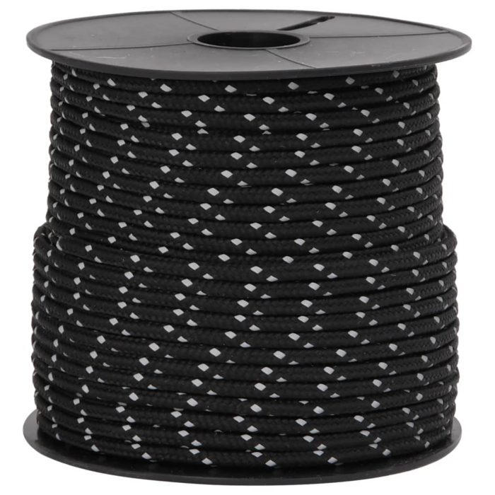 vidaXL Barduner med refleksstrimler og skiftenøkler 50 m 4 mm