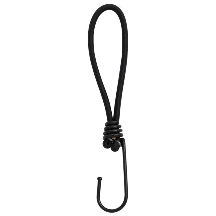 vidaXL Strikksnorer med kroker 50 stk 17 cm
