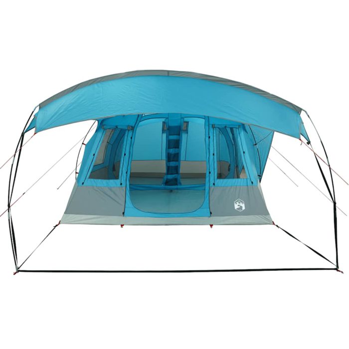 vidaXL Tunneltelt for camping 5 personer blå vanntett