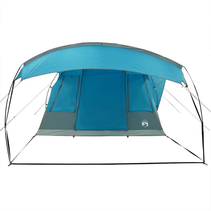 vidaXL Tunneltelt for camping 5 personer blå vanntett