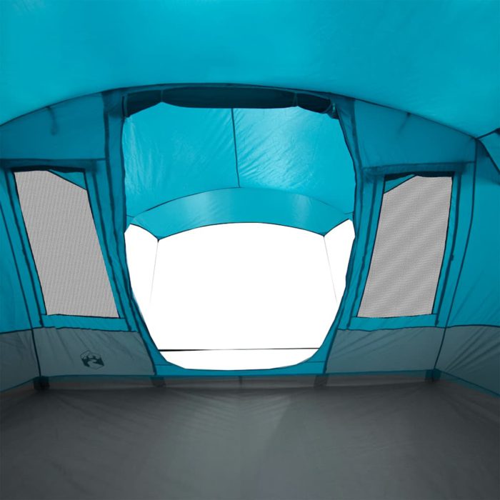 vidaXL Tunneltelt for camping 5 personer blå vanntett