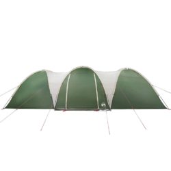 vidaXL Kuppeltelt for camping 8 personer grønn vanntett
