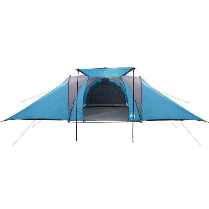 vidaXL Kuppeltelt for camping 6 personer blå vanntett