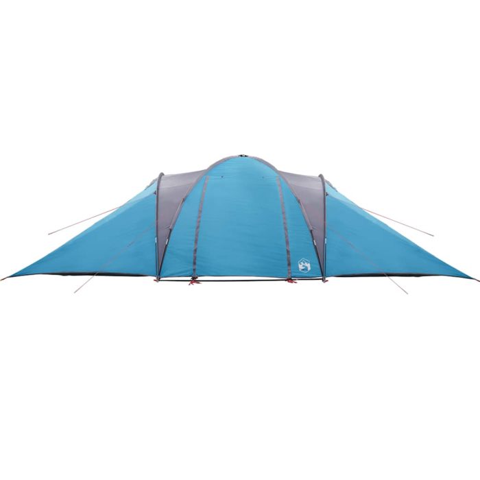 vidaXL Kuppeltelt for camping 6 personer blå vanntett