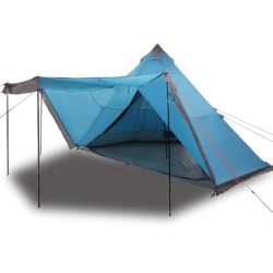 vidaXL Familietelt tipi for 6 personer blå vanntett