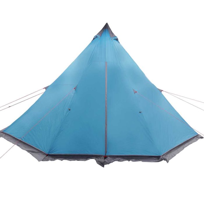 vidaXL Familietelt tipi for 6 personer blå vanntett