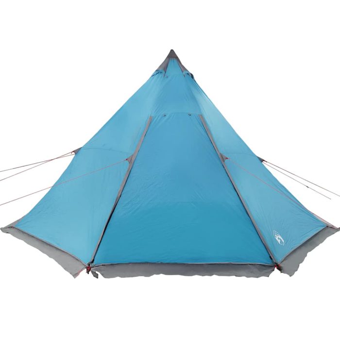 vidaXL Familietelt tipi for 6 personer blå vanntett